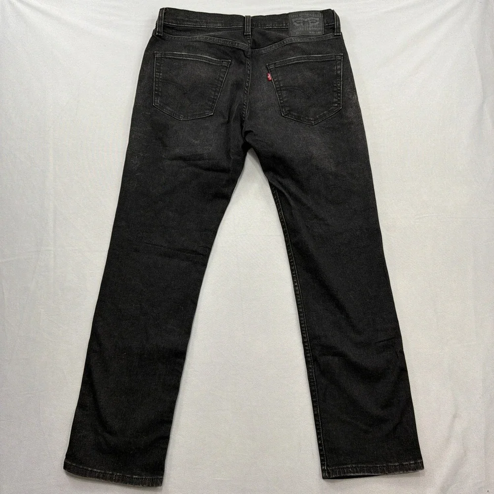 Levi's Jeans 511 Slim Fit Faded Black Denim Stretch Mens W33 L30